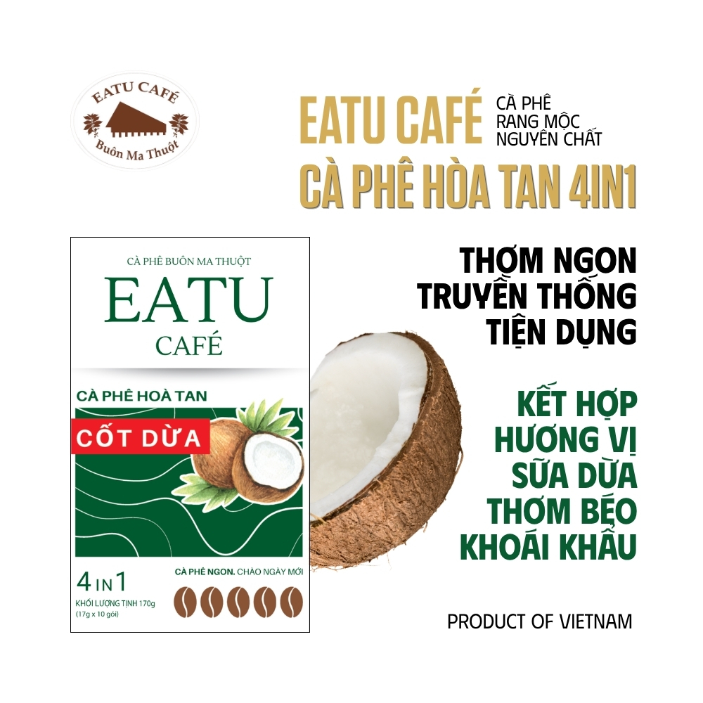 CÀ PHÊ HÒA TAN 4 IN 1